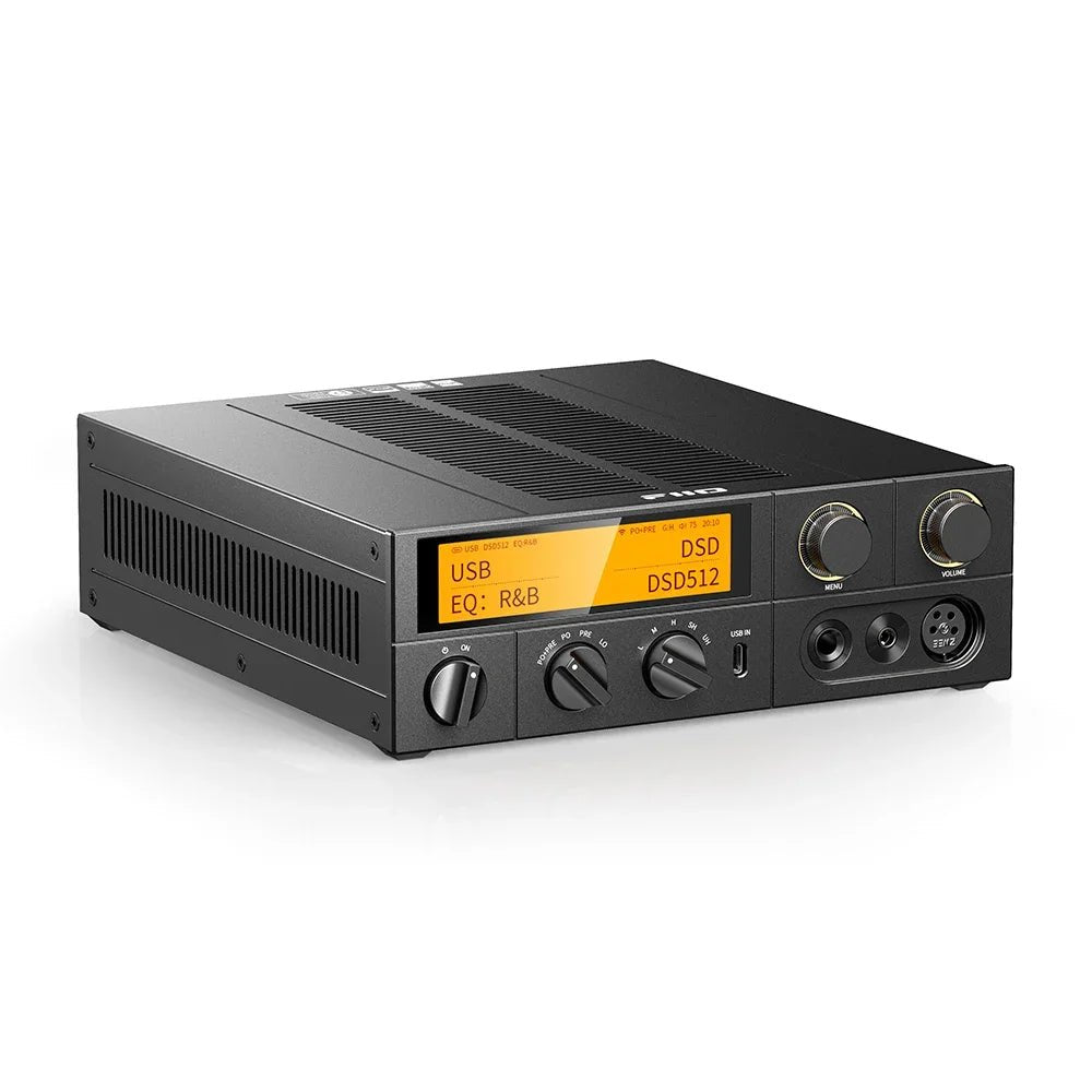 Fiio K17 AKM Flagship Desktop Headphone Amplifier Dac With Headphone O