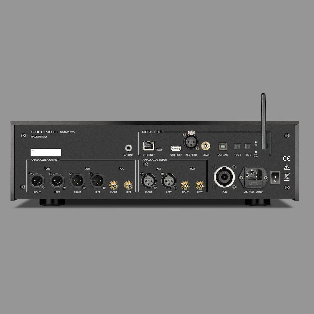 Gold Note DS-1000 EVO and DS-1000 EVO LINE Streaming DAC
