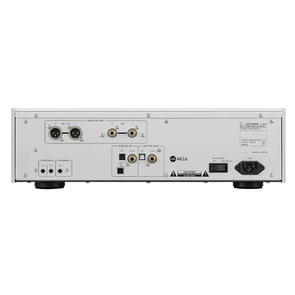 Luxman D-07X CD SACD MQA Disc Player and Dac ON SALE