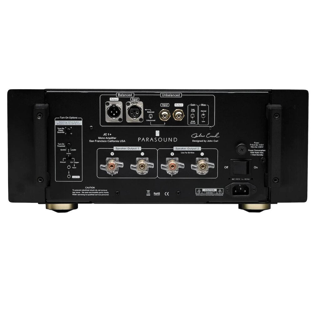 Parasound JCA100 Tribute Class A Monoblock Amplifiers