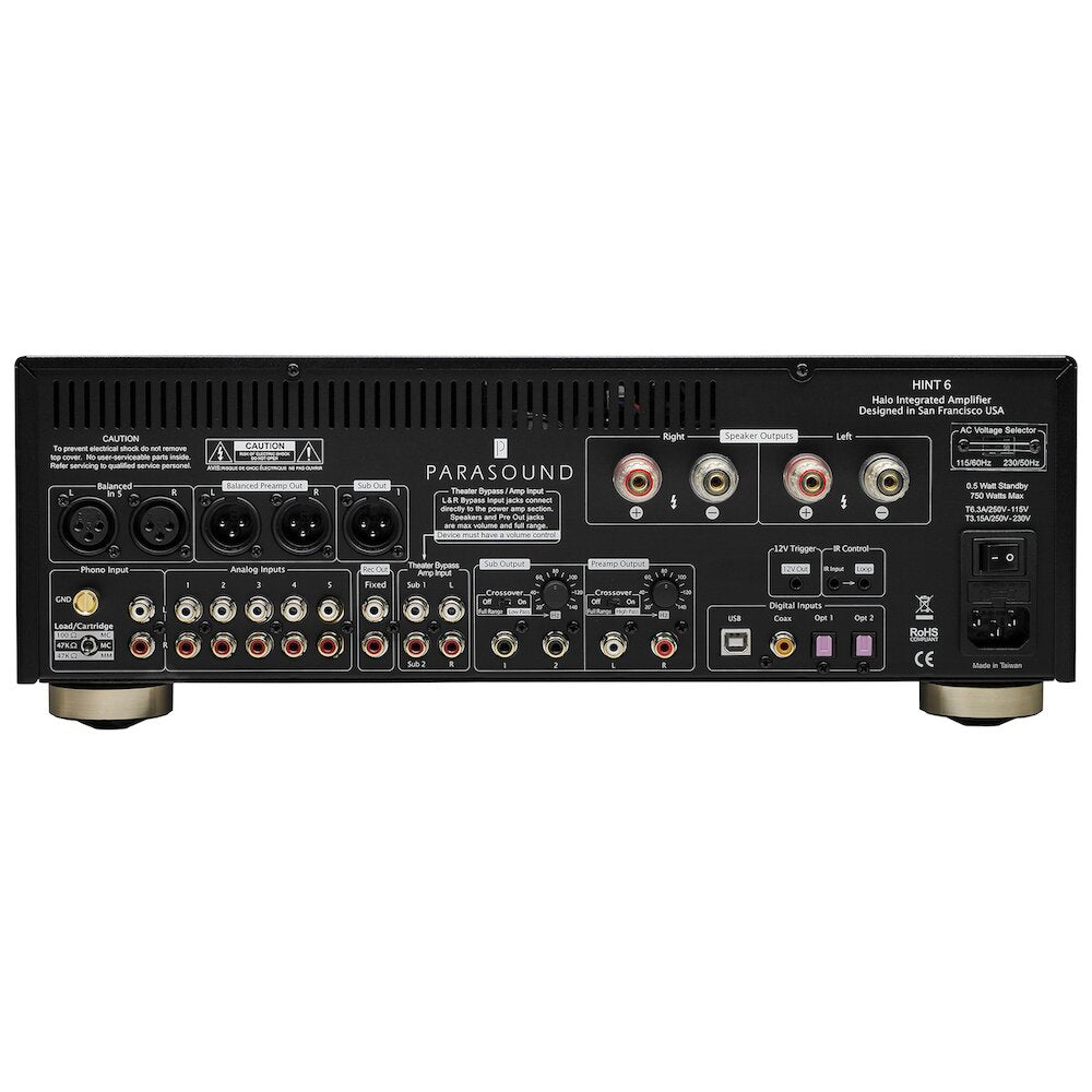 Parasound Halo Hint 6 Integrated Amplifier