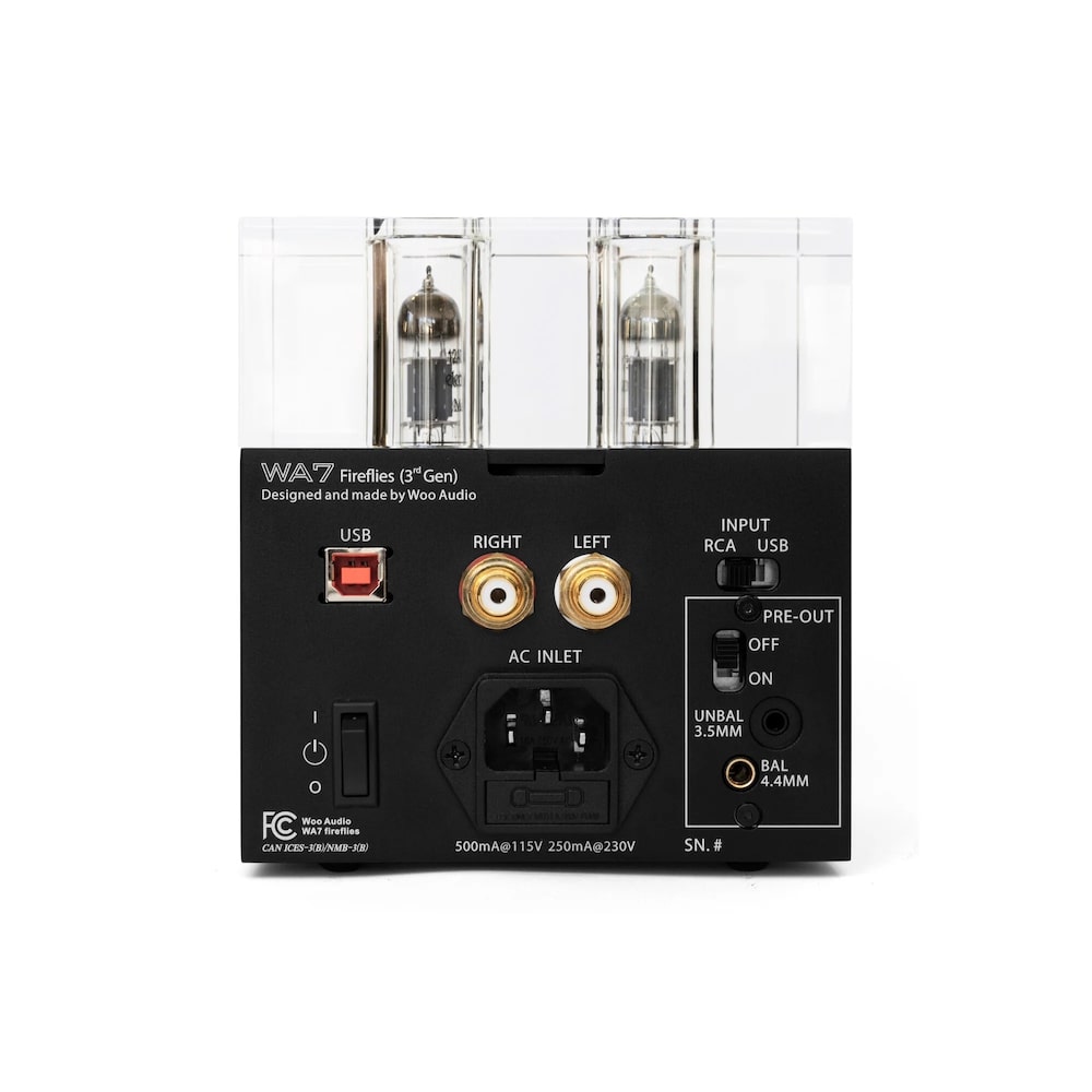 Woo Audio WA7 Fireflies Gen 3 Tube Headphone Amplifier Dac IN STOCK ON SALE