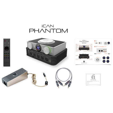 iFi Audio iCAN Phantom Headphone Amplifier and Preamplifier