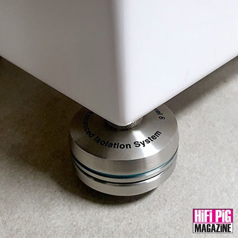 Bassocontinuo Ultra Feet Component and Speaker Vibration Isolation