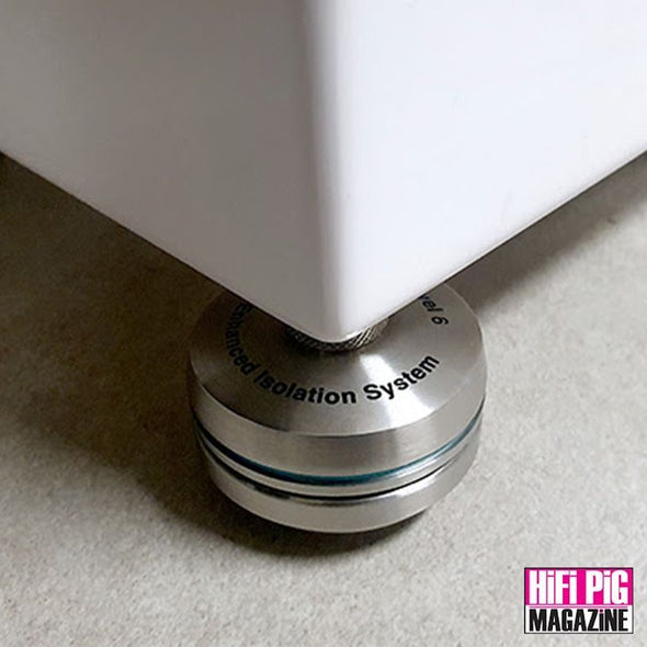 Bassocontinuo Ultra Feet Component and Speaker Vibration Isolation