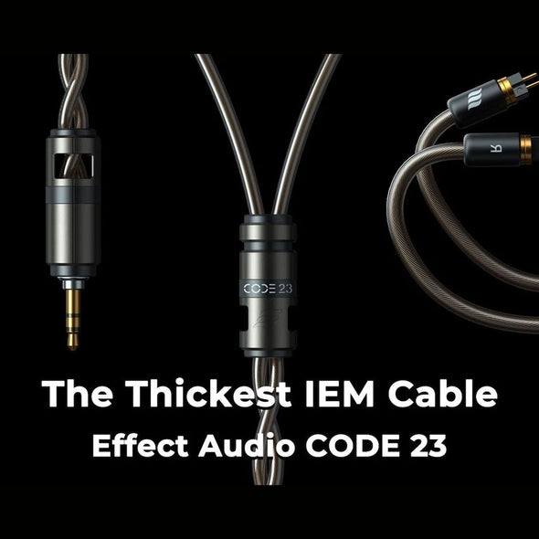 Effect Audio Code 23 In Ear Monitor and Headphone Cable IN STOCK