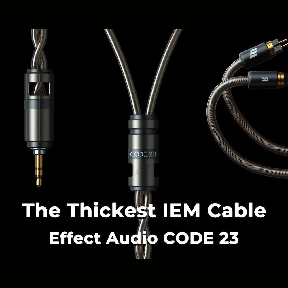 Effect Audio Code 23 In Ear Monitor and Headphone Cable ON SALE 