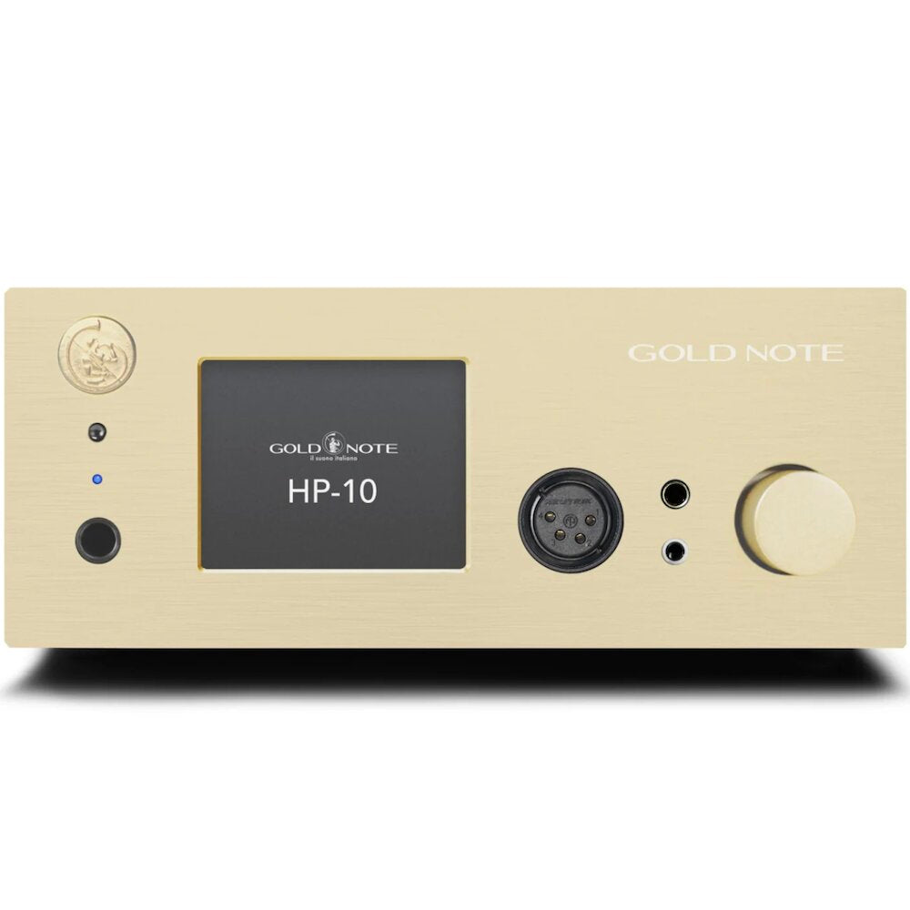 Gold Note HP-10 and HP-10 Deluxe Headphone Amplifier