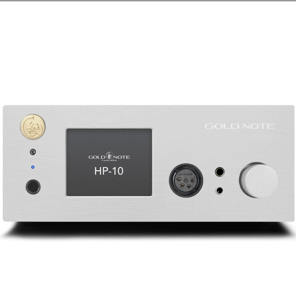 Gold Note HP-10 and HP-10 Deluxe Headphone Amplifier