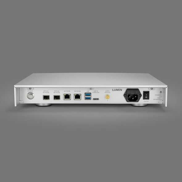 Lumin L2 Network Switch and Dual Hard Drive Music Server