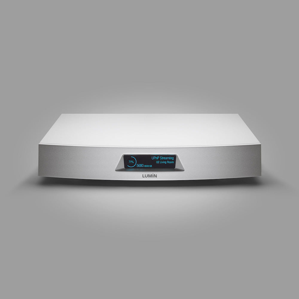 Lumin L2 Network Switch and Dual Hard Drive Music Server