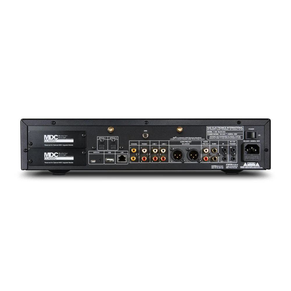 NAD C 658 DAC Preamp
