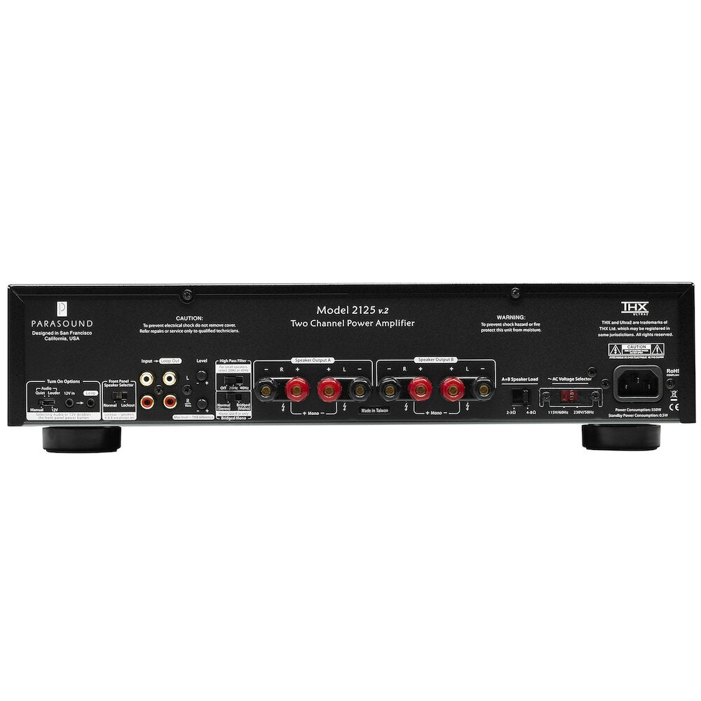 Parasound NC 2125v2 Stereo Power Amplifier