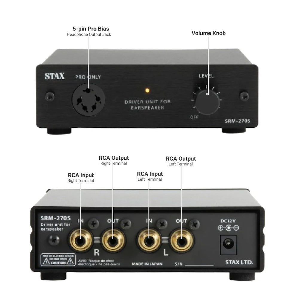 Stax SRM-270S Electrostatic Headphone Amplifier IN STOCK