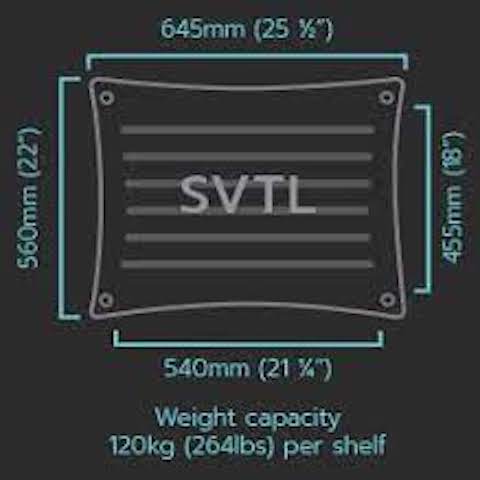 Quadraspire SVT and SVTL Audio Rack