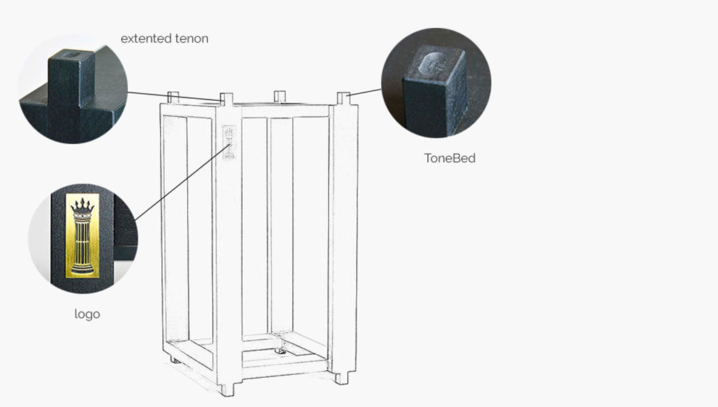 TonTrager Reference Stands For Harbeth HL5Plus Series Speakers