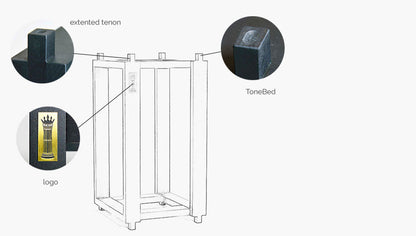 TonTrager Reference Stands For Harbeth HL5Plus Series Speakers