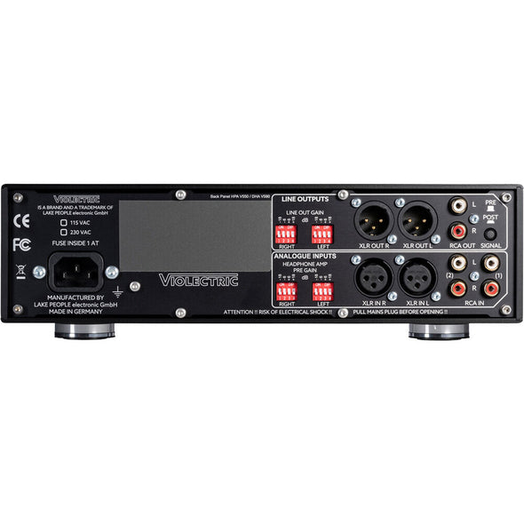 Violectric HPA V550 and V550 PRO Headphone Amplifier