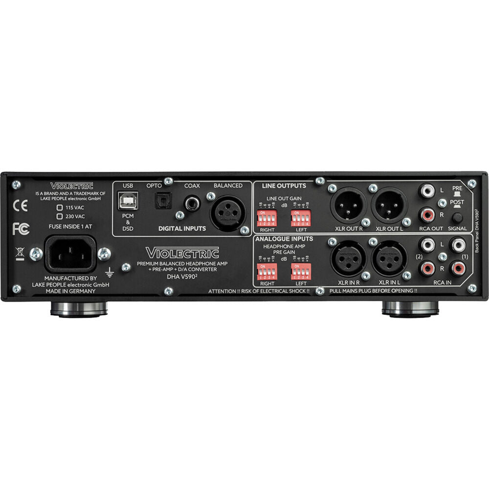 Violectric DHA V590v2 and V590v2 PRO Headphone Amplifier with DAC IN STOCK ON SALE