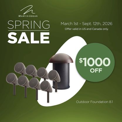 Martin Logan Spring Promotion