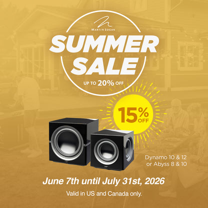 Martin Logan Summer Promotion