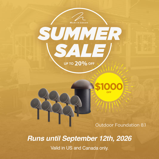 Martin Logan Summer Promotion