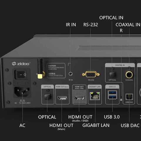 Zidoo NEO Alpha Signature Edition Server Streamer