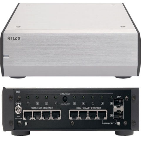 Melco Audio S100/2 and S10 X Network Switch IN STOCK ON SALE