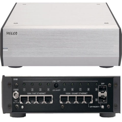 Melco Audio S100/2 and S10 X Network Switch ON SALE
